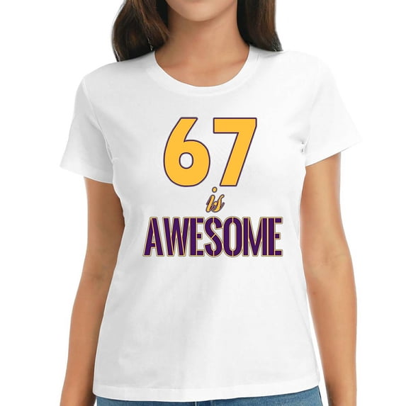 Funny Taco Print Short-Sleeve T-Shirt for Women