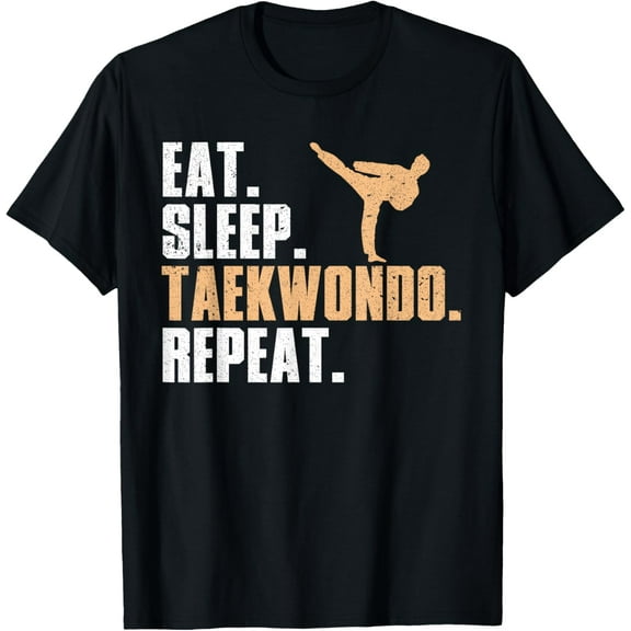 Funny Taekwondo Design For Boys Girls Tae Kwon Do Fighters Funny Creative Graphic T-Shirt