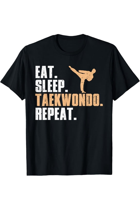 Funny Taekwondo Design For Boys Girls Tae Kwon Do Fighters Funny Creative Graphic T-Shirt