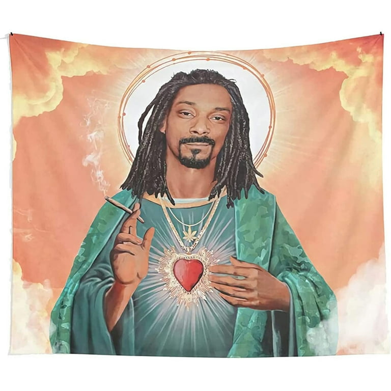 Funny Tapestries Hip hop Rapper Poster Bedroom Office Home Tapestry Decoration