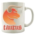 thumbnail image 1 of Taurus 11 oz Coffee Mug - Funny Horns Astrology Sign White Ceramic Gift, 1 of 1