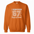 thumbnail image 1 of Funny Teacher Survived 67 Days Of School Humor Sweatshirt, up to size 5XL, 1 of 2