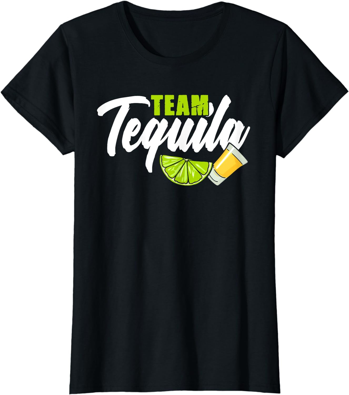 Team Tequila With Green Lime Shirt Team Tequila With Green Lime Shirt