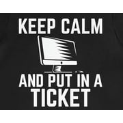 Funny Tech Support Shirt Gift IT Helpdesk Tee Computer Tshirt Admin Geek Sysadmin Office