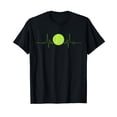 thumbnail image 1 of Funny Tennis Heartbeat Art For Tennis Player Men Women Kids T-Shirt, 1 of 5