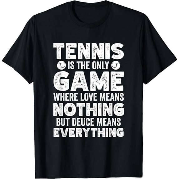Funny Tennis Playing Tennis Player Sports Racket Ball T-Shirt