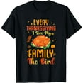 thumbnail image 1 of Funny Thanksgiving Family Matching For Mens Womens T-Shirt, 1 of 4