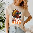 thumbnail image 1 of Funny Thanksgiving Rizz Cool Turkey Skibidi, Thanksgiving Shirt,Turkey Tee,Holiday Gift ,Happy Thanksgiving Tshirt,Turkey Day,Family Gobble ,Pumpkin,, 1 of 5