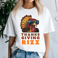 thumbnail image 1 of Funny Thanksgiving Rizz Cool Turkey Skibidi, Thanksgiving Shirt,Turkey Tee,Holiday Gift ,Happy Thanksgiving Tshirt,Turkey Day,Family Gobble ,Pumpkin,, 1 of 5