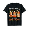 thumbnail image 1 of Funny Thanksgiving Shirts for Women Gnome - Gnomies Lover T-Shirt, 1 of 5