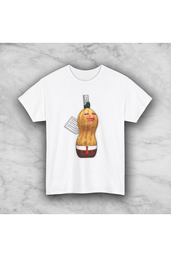 Funny The Burnt Peanut GOOP TShirt, Unisex Shirt, Weird Humor Tee, Gift and Man, Meme Trendy T-Shirt, Peanut GOOP Bungulato