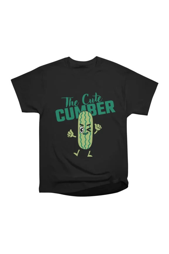 Funny The CuteCumber T-Shirt Tee Gift For Him Merch For Her Apparel For Friend