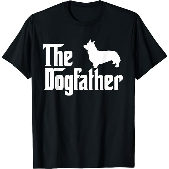 Funny The Dogfather T Shirt | Gift T Shirt For Corgi Lovers