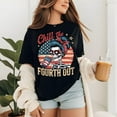 thumbnail image 1 of Funny The Fourth Out T Shirt, Patriotic Halloween Shirt, Funny 4th of July Shirt for Independence TH070636, 1 of 5