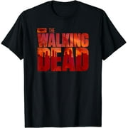Funny The Walking Dead Blood Logo T-Shirt