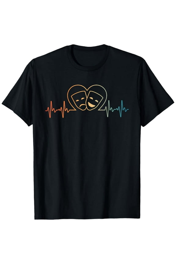 Funny Theater Design For Men Women Drama Musical Theatre T-Shirt