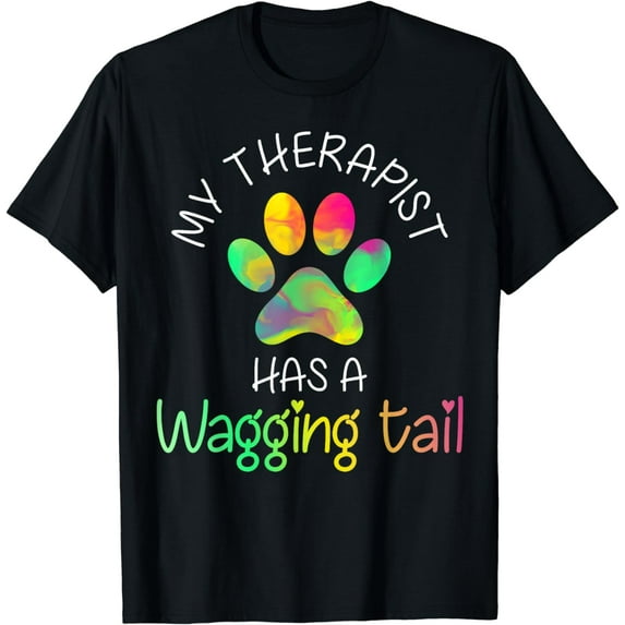 Funny Therapy Service Dog T-Shirt