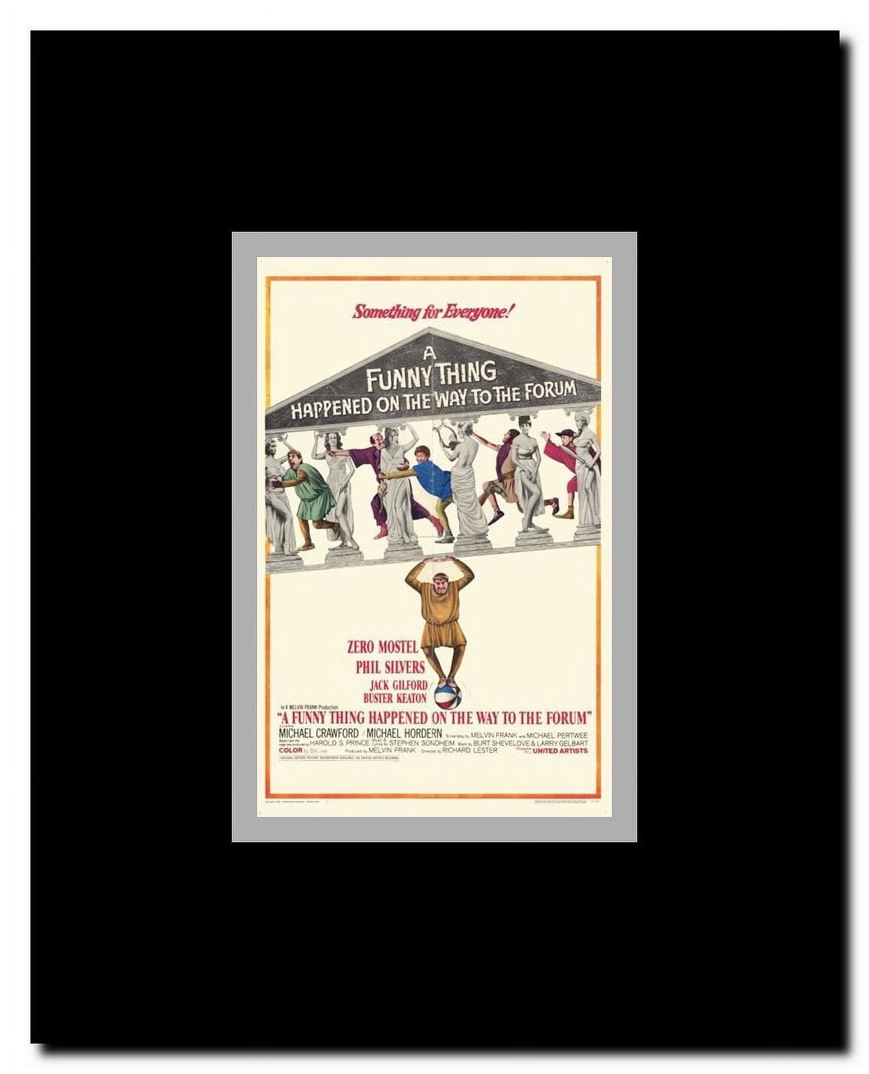 Funny Thing Happened on the Way to the F Framed Movie Poster