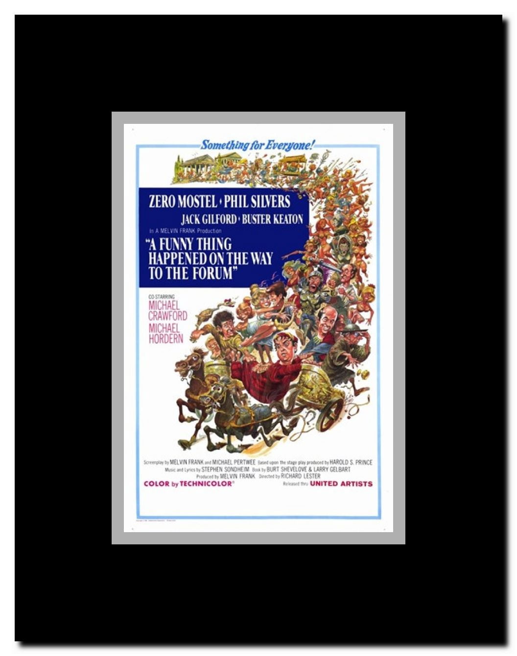Funny Thing Happened on the Way to the F Framed Movie Poster