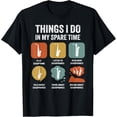 thumbnail image 1 of Funny Things I Do In My Spare Time Saxophone Sax T-Shirt mens t shirt，black，women，funny，misfits，men，journey, 1 of 4