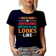 thumbnail image 1 of Funny This Is What an Awesome Brother-In-Law Looks Like, Navy Blue T-Shirt, Small, 1 of 5
