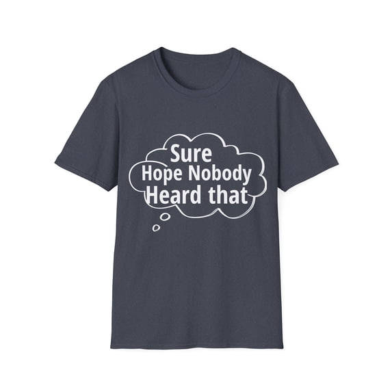 Funny Thought Bubble Novelty Hope Graphic Apparel