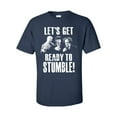 thumbnail image 1 of Funny Three Stooges Let's Get Ready To Stumble Short Sleeve T-shirt-Navy-xxl, 1 of 4