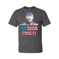 thumbnail image 1 of Funny Three Stooges 'Merica First American Flag Short Sleeve T-shirt-Charcoal-xl, 1 of 4