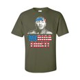 thumbnail image 1 of Funny Three Stooges 'Merica First American Flag Short Sleeve T-shirt-Military-medium, 1 of 4