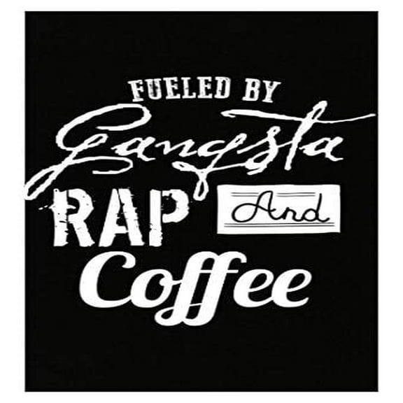 Funny Thug Gangsta Rap Poster - Wall Decor for Hip Humor Lovers Gift