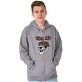thumbnail image 1 of Funny Thug Life Troll Face Meme Unisex Plus Size Zip Hoodie Brisco Brands 5X, 1 of 5