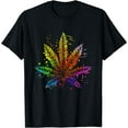 thumbnail image 1 of Funny Tie Dye Leaf THC Lover Cousin T-Shirt, 1 of 3