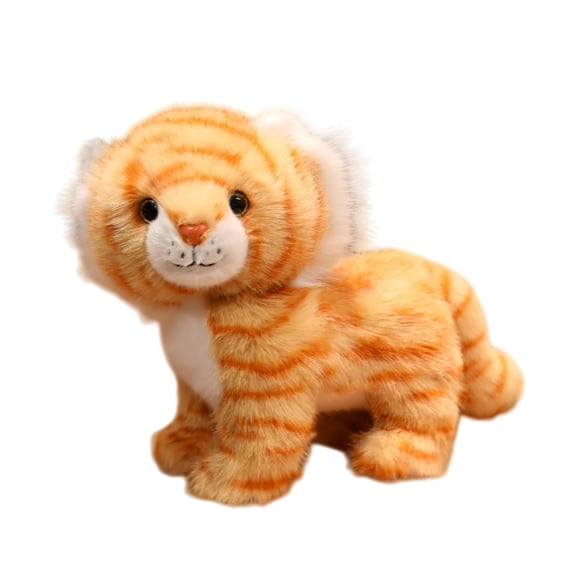 Funny Tiger Stuffed Animals - Soft Tiger Plush Toy Dolls Home Decor Birthday Christmas Gifts