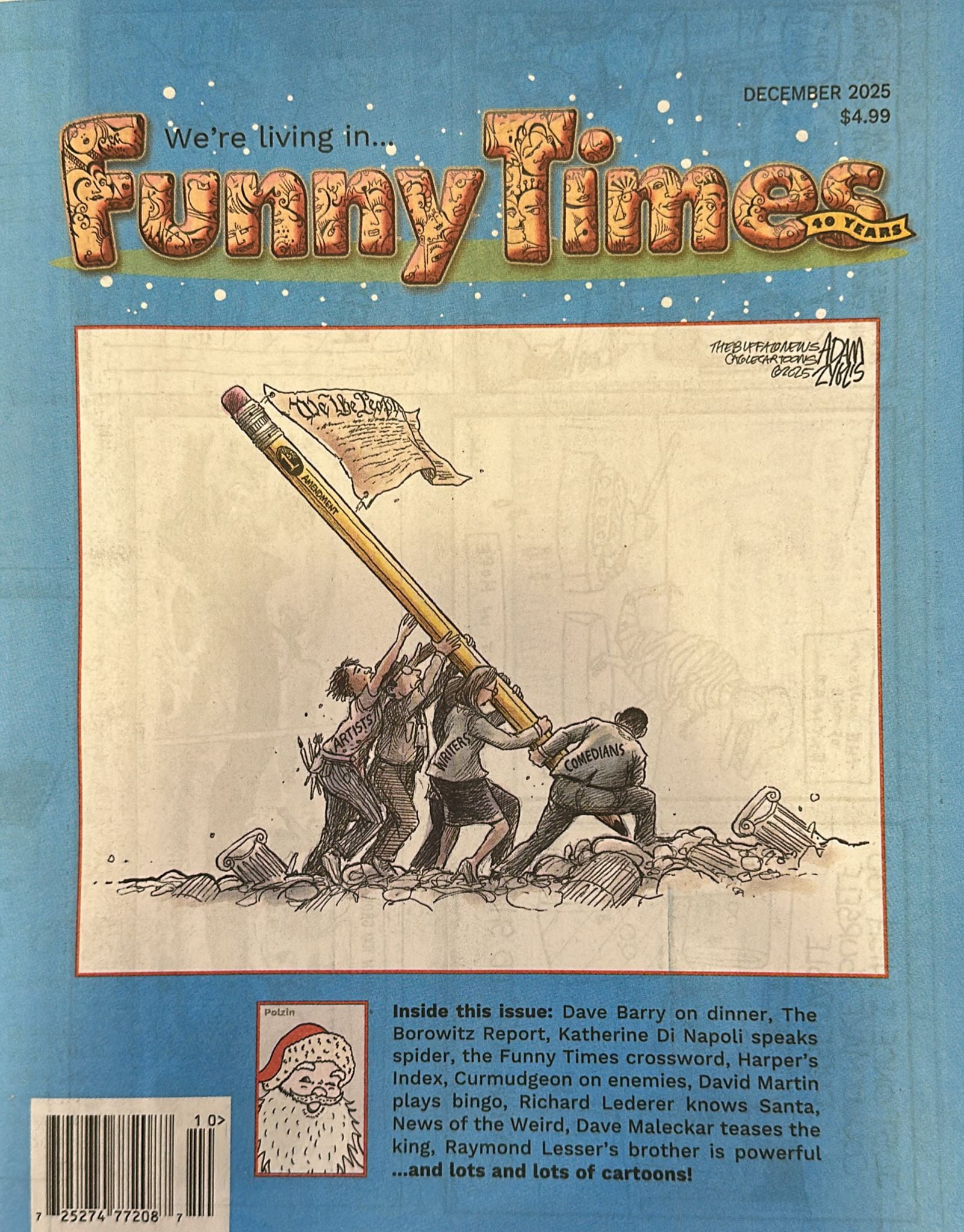 Funny Times Magazine December 2025 - Walmart.com