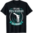 thumbnail image 1 of Funny Titanium Knee Replacement Surgery Get Well Gift T-Shirt, 1 of 6