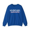 thumbnail image 1 of Funny To Do List Landscaper Retired Worker Women Me Gildan 18000 Sweatshirt, 1 of 4