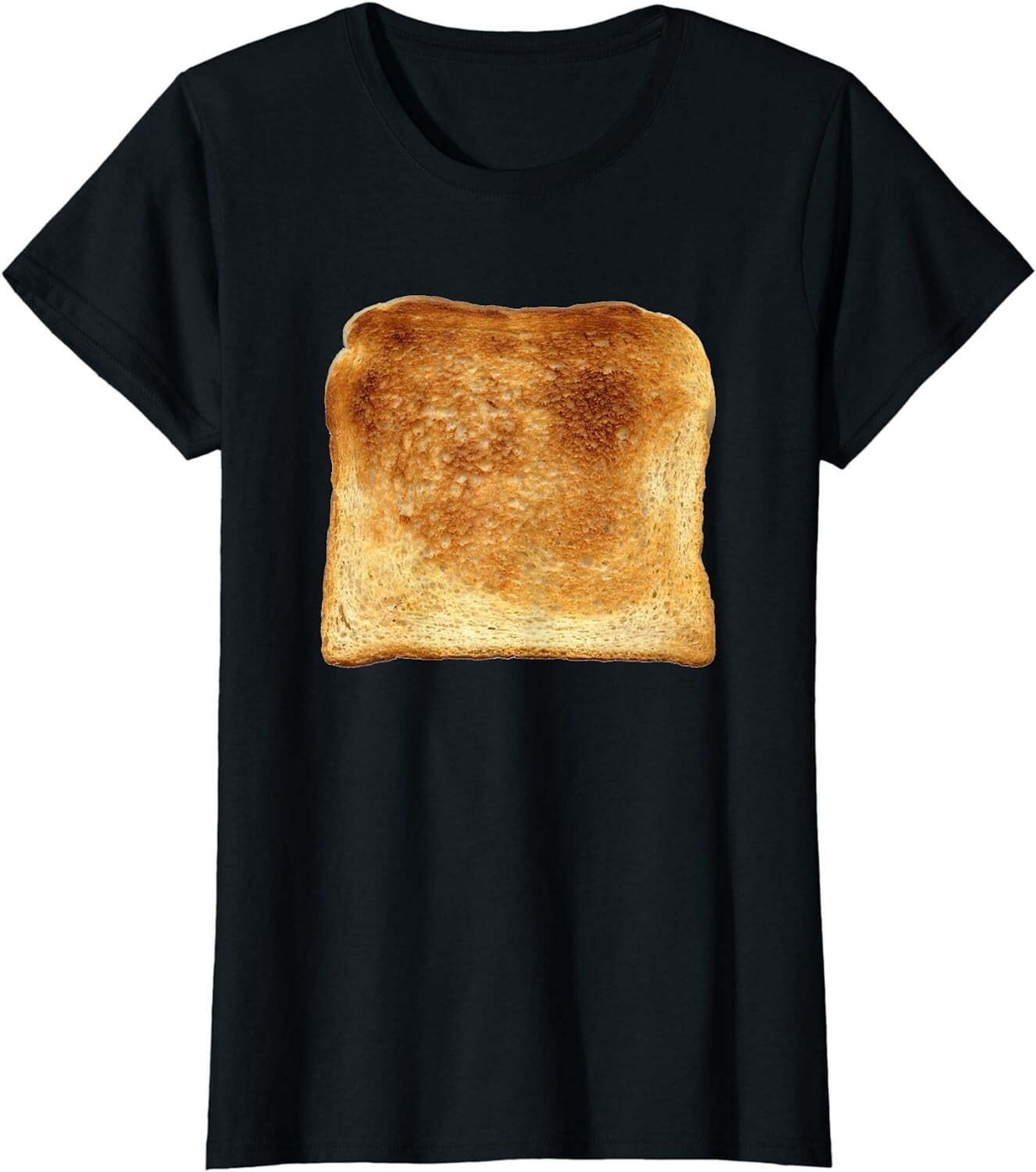 Funny Toast Costume T-Shirt for Bread Lovers - Hilarious Bread Shirt ...