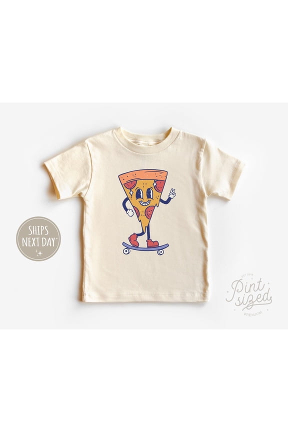 Funny Toddler Shirt - Retro Skateboard Tee - Cute Natural Kids Shirt, New Born, Baby Shower Gift, New Parents Gift