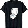 thumbnail image 1 of Funny Toilet Matching Group Halloween Costume Adult Humor T-Shirt, 1 of 4