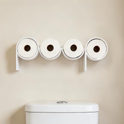 Funny Toilet Paper Roll Holder - Humorous Poop Sign Bathroom Decor, Cute Space-Saving Wall Mount Decor, Functional Bathroom Storage Accessories$$Tools & Hardware Other