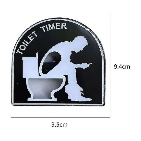 Funny Toilet Sand Timer for Men – Five Minute Timer A