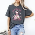 thumbnail image 1 of Funny Too Pretty For A Job Skeleton Iced Coffee Girl Unisex T-Shirt, 1 of 3