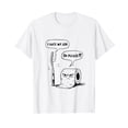 thumbnail image 1 of Funny Toothbrush and Toilet Paper Graphic T-Shirt for Work Humor and Stress Relief, 1 of 5