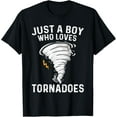 thumbnail image 1 of Funny Tornado Boys Kids Storm Chasing Weather Meteorologis T-Shirt, 1 of 4