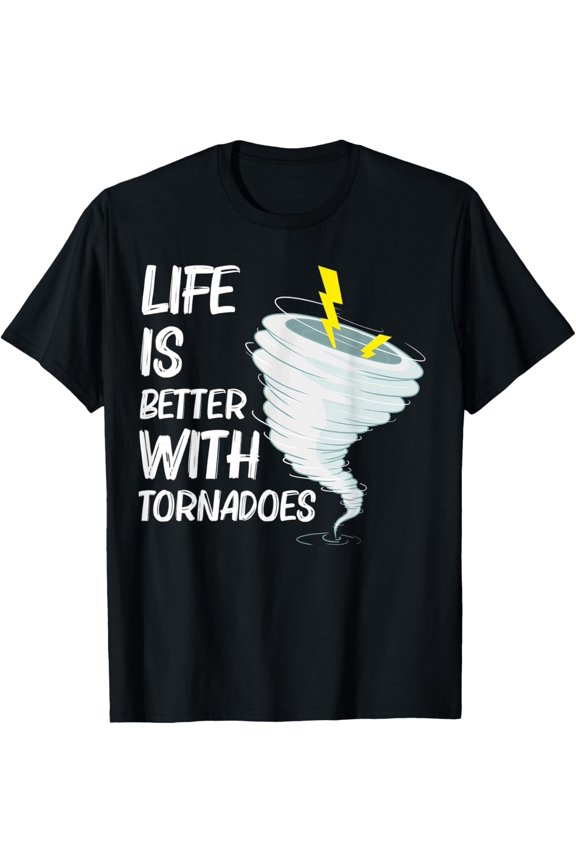 Funny Tornado Gift For Men Women Hurricane Weather Chaser T-Shirt