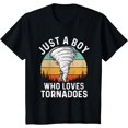 thumbnail image 1 of Funny Tornado Storm Chasing Twister Hurricane Boys Kids T-Shirt, 1 of 4