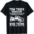 thumbnail image 1 of Funny Tow Truck Driver & Tow Operator Wrecker T-Shirt , Vintage T-Shirt, 1 of 2
