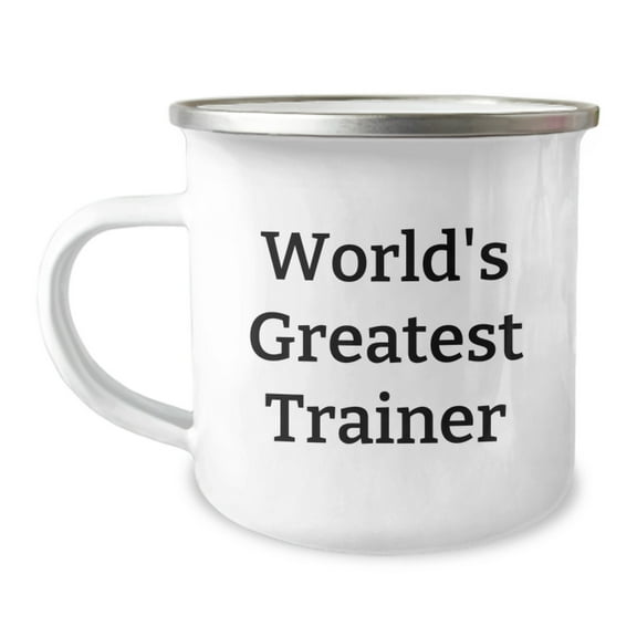 Funny Trainer Gifts from Friends - World's Greatest Trainer - Christmas Unique Gifts for Trainer