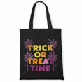 thumbnail image 1 of Funny Trick Or Treat Time Pilot Gift Spooky Halloween Witch Canvas Bag 2Pcs, 1 of 5