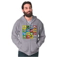 thumbnail image 1 of Funny Troll Face Internet Meme Unisex Plus Size Zip Hoodie Brisco Brands 2X, 1 of 3